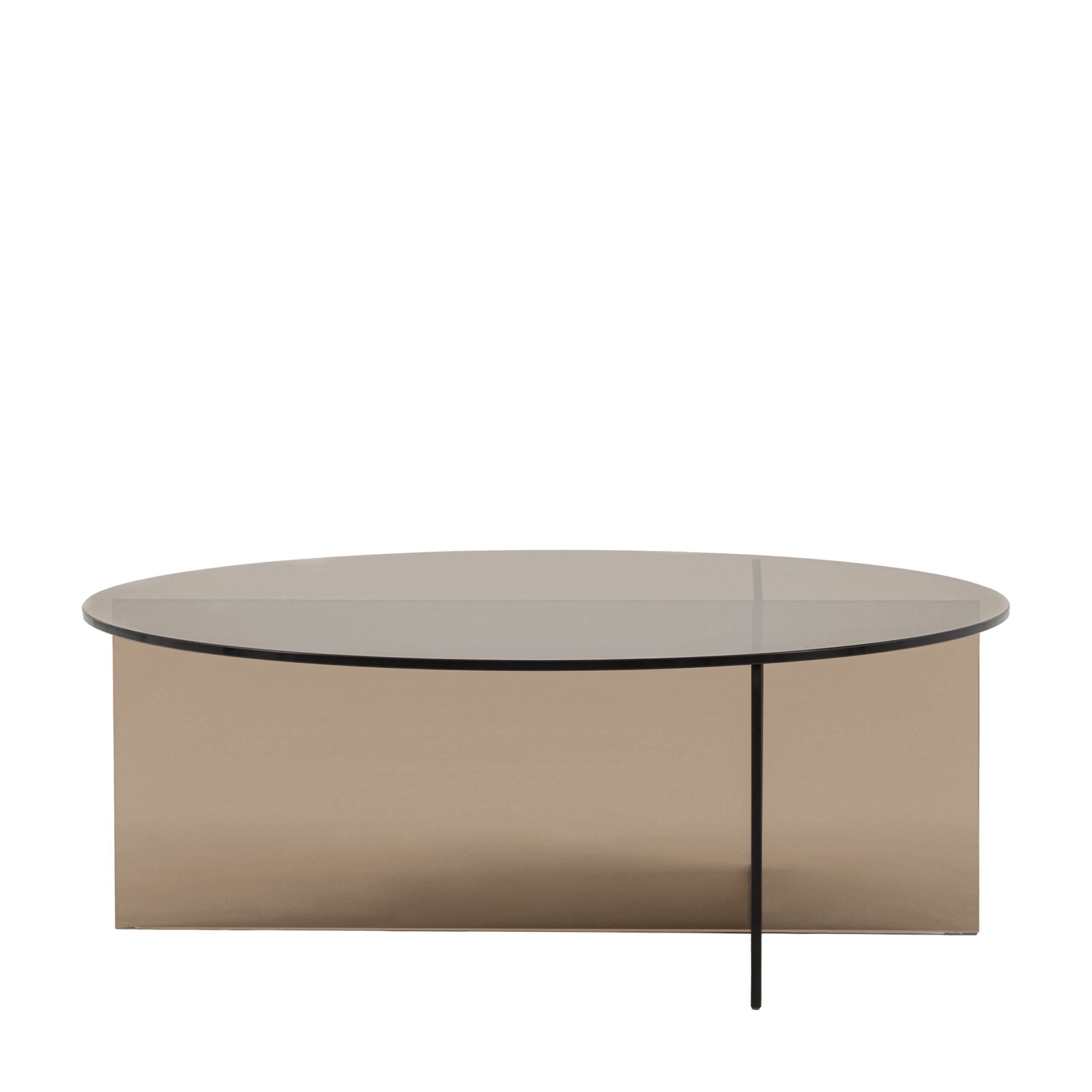 Prati Glass Coffee Table Charcoal - Image 4