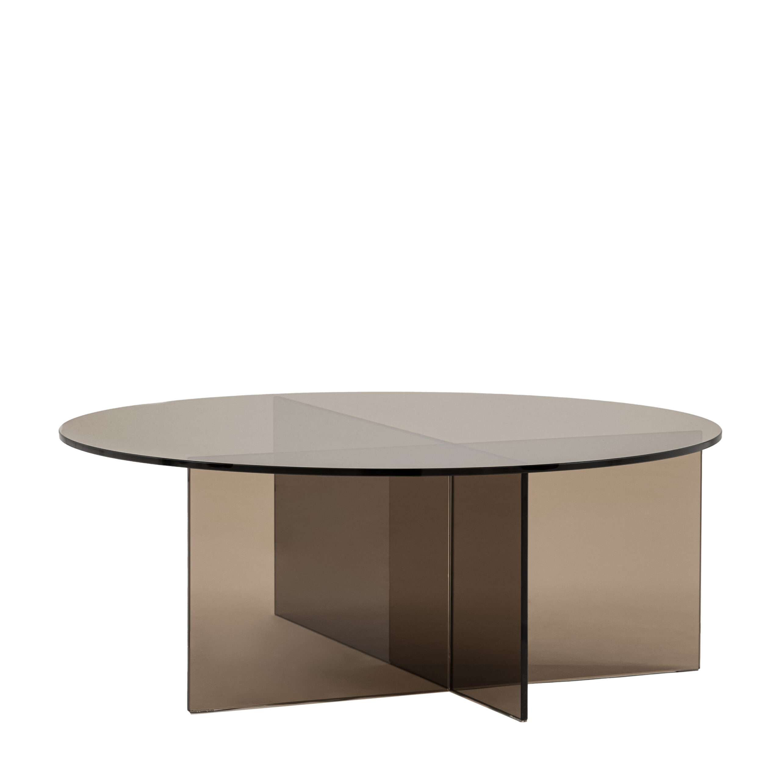 Prati Glass Coffee Table Charcoal - Image 5