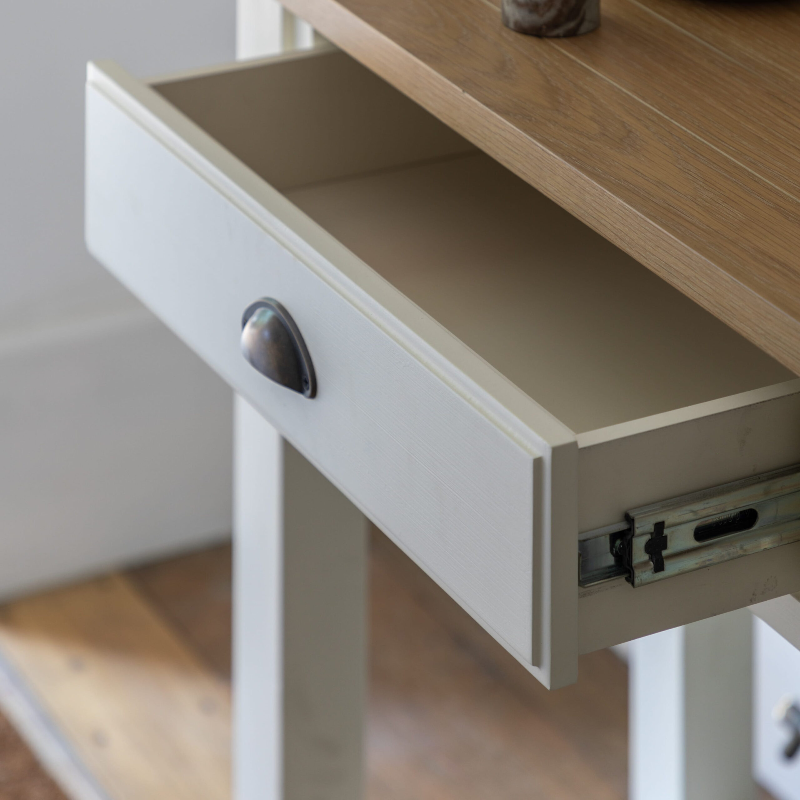 Henley Console Table in White - Image 3