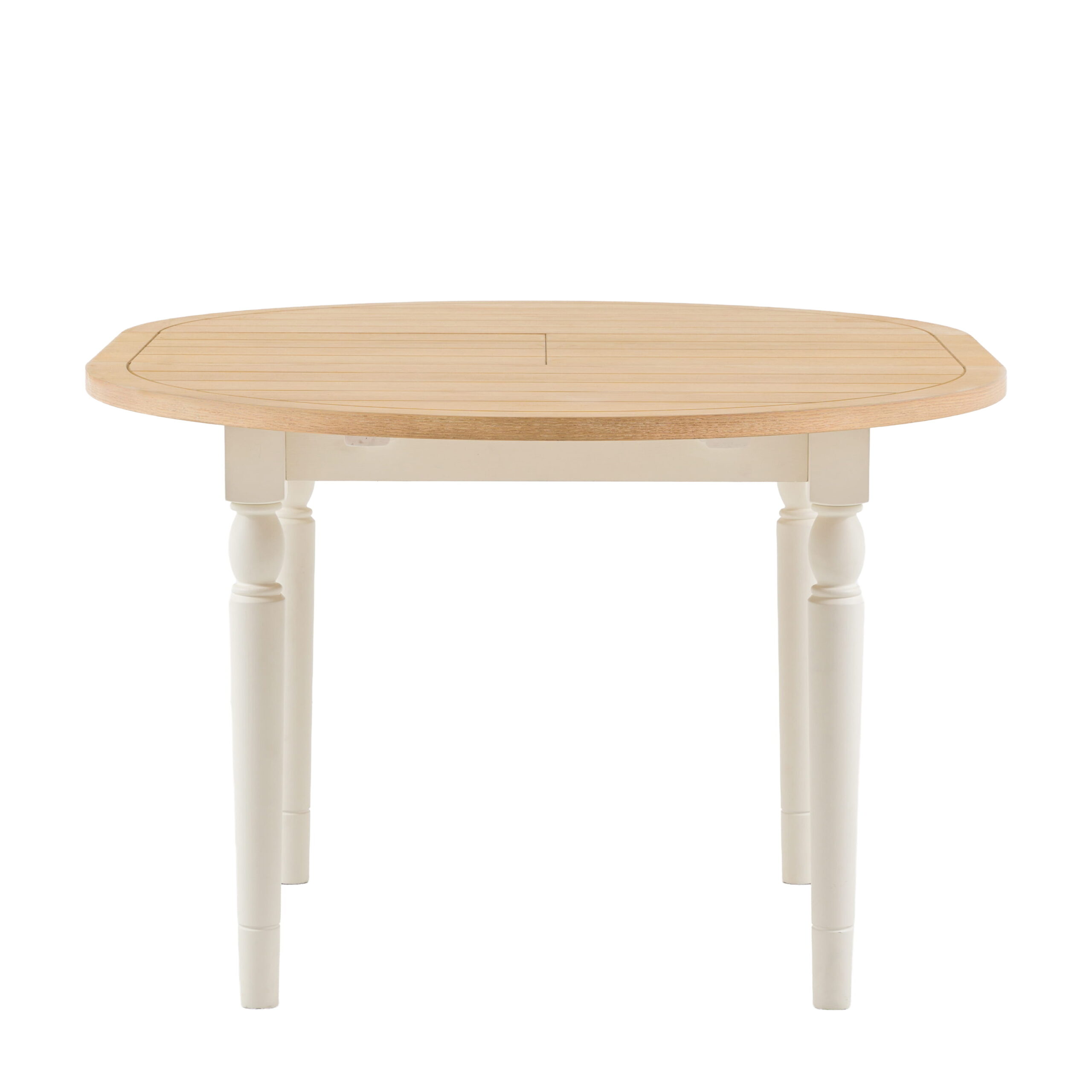 Harrow Round Extending Dining Table White - Image 5