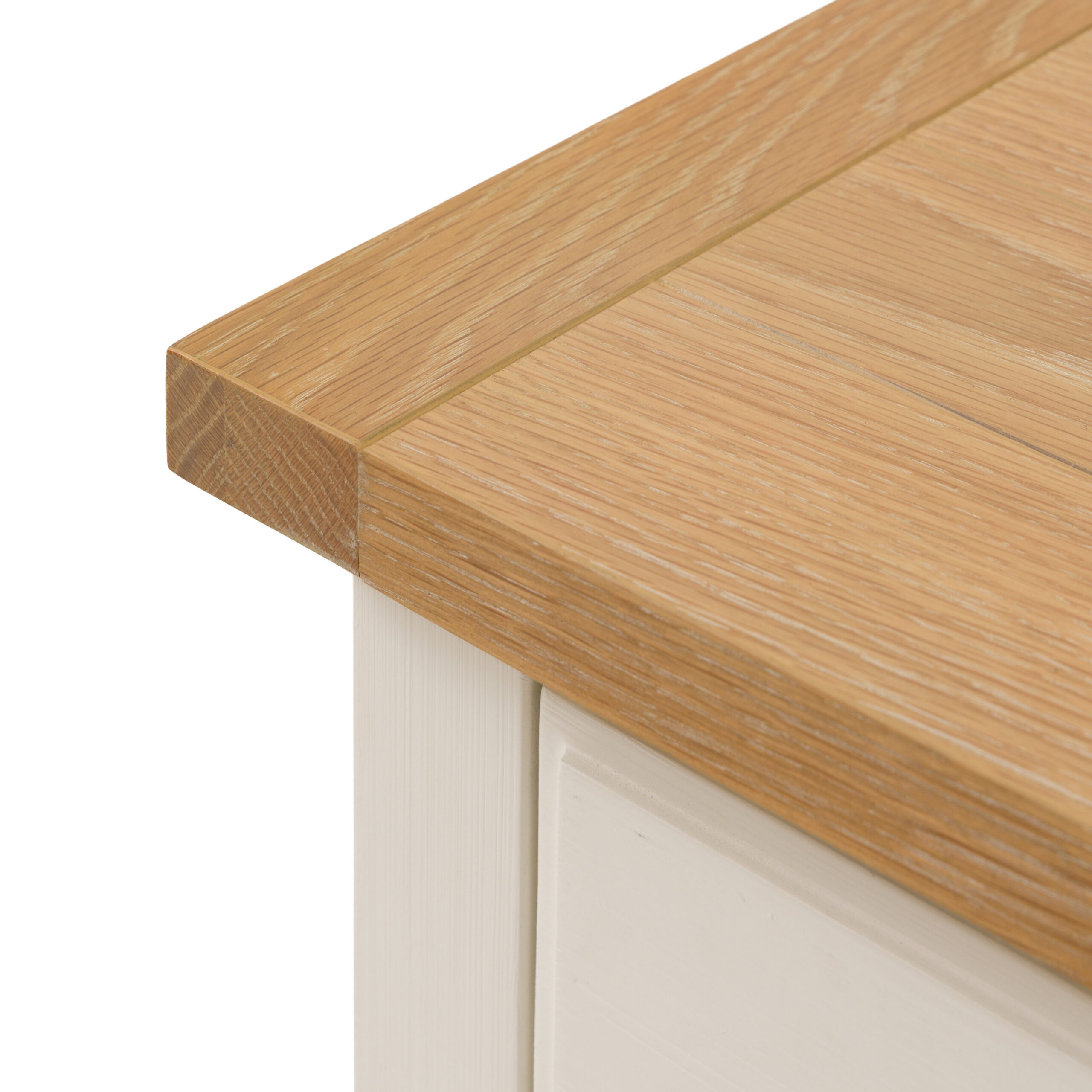 Harrow 1 Drawer Bedside Table White - Image 5