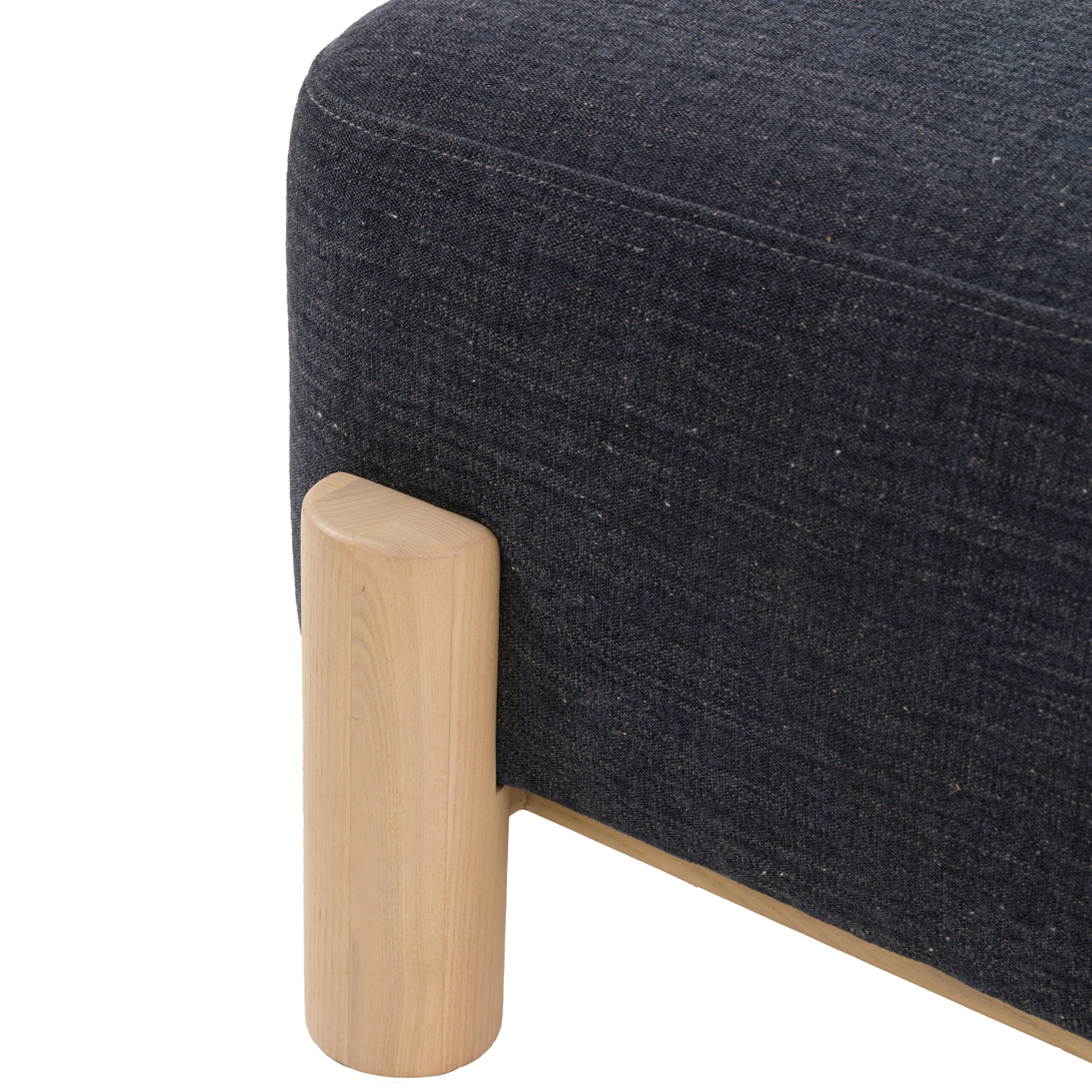 Hensby Footstool Willow Pacific - Image 2
