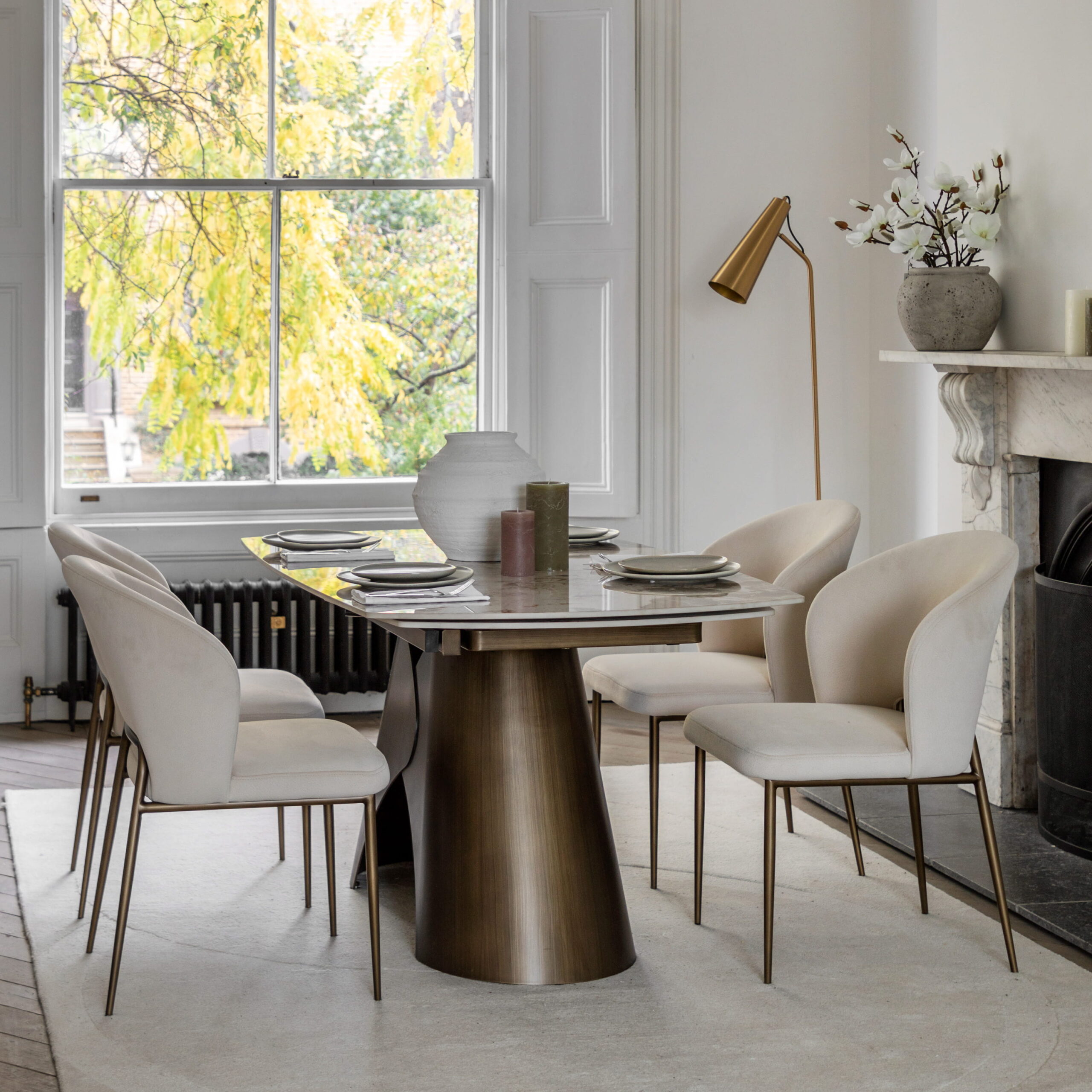 Brera Dining Table Bronze