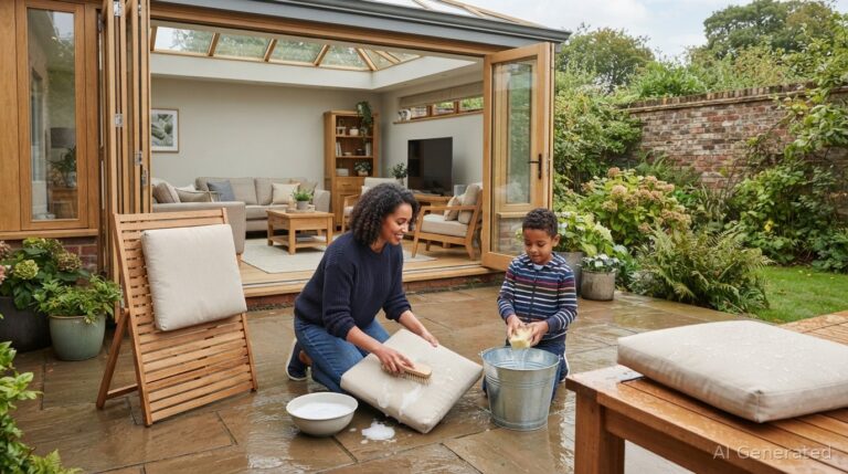 How to Clean Outdoor Fabric Cushions: The Complete UK Guide