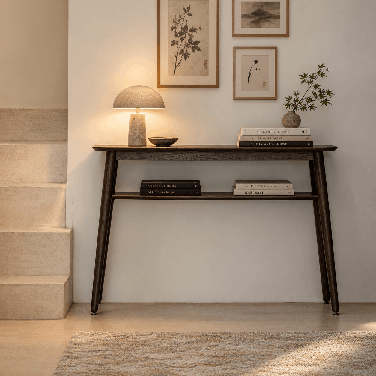 Lindale Console Table Smoked