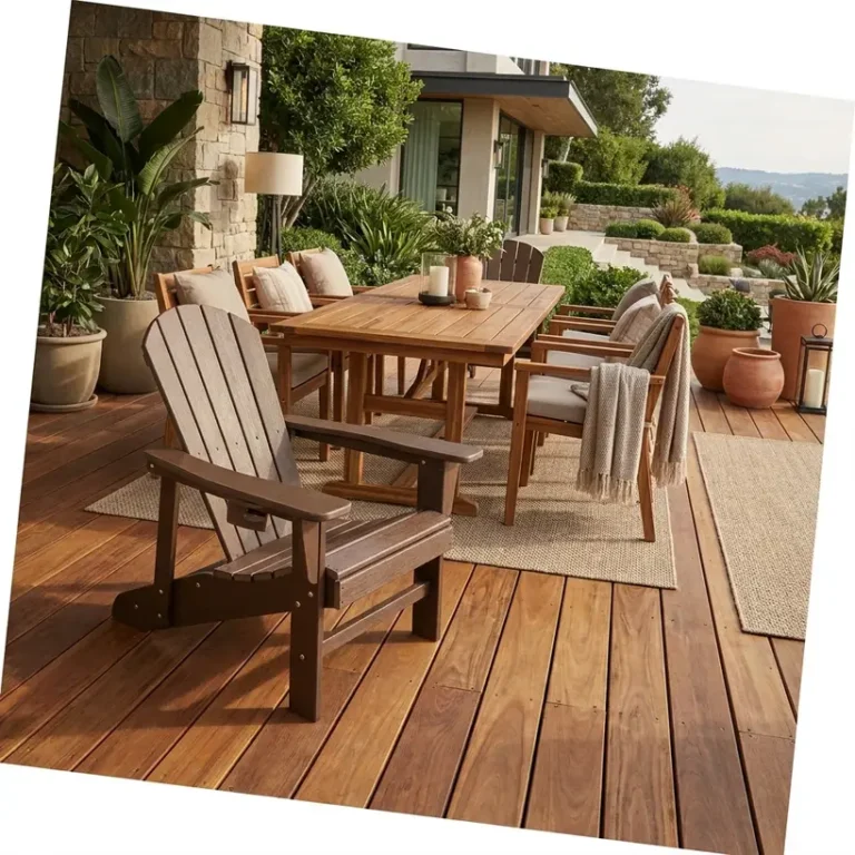 The Pros and Cons of Acacia Garden Furniture