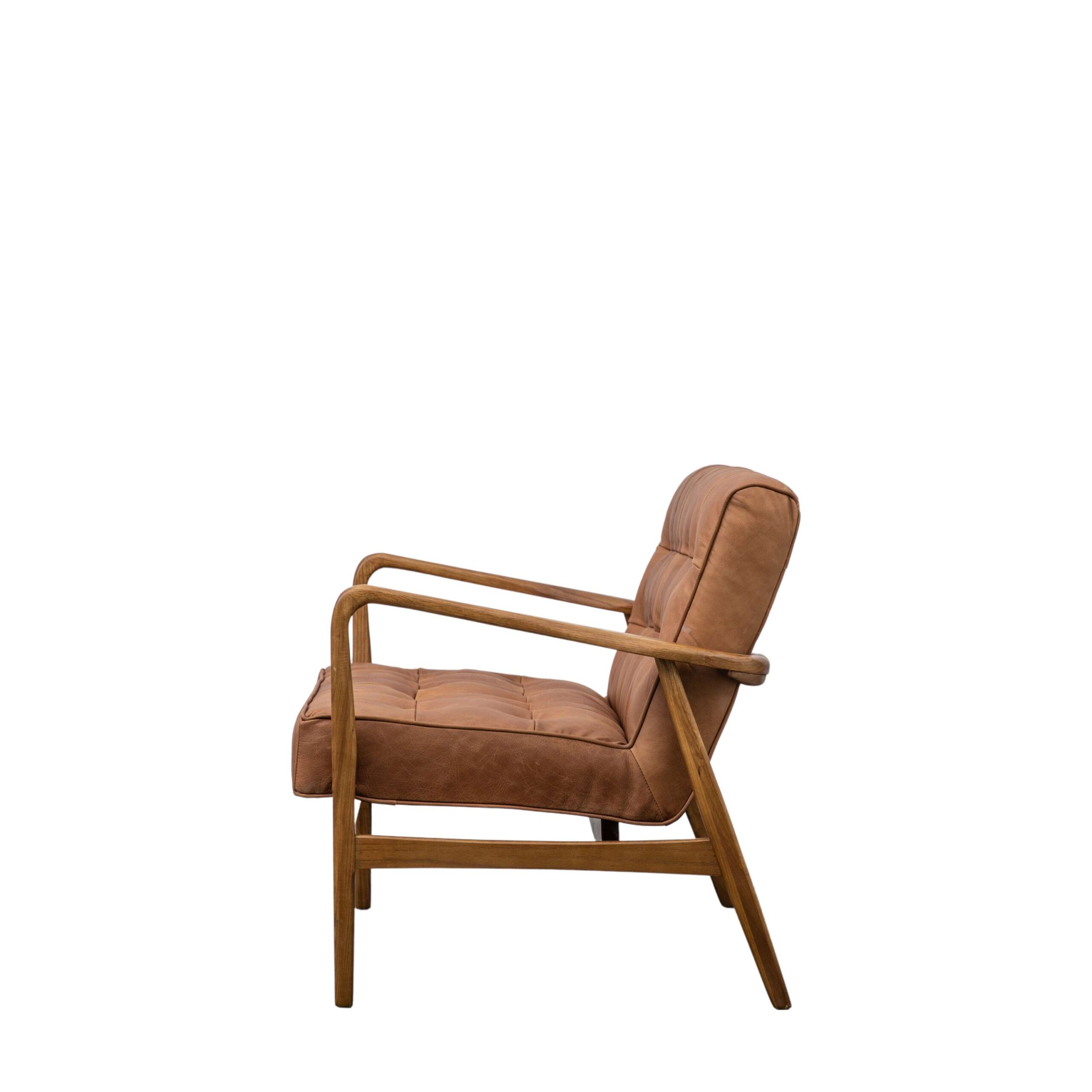 Hoxton 2 Seater Sofa Vintage Brown Leather - Image 7
