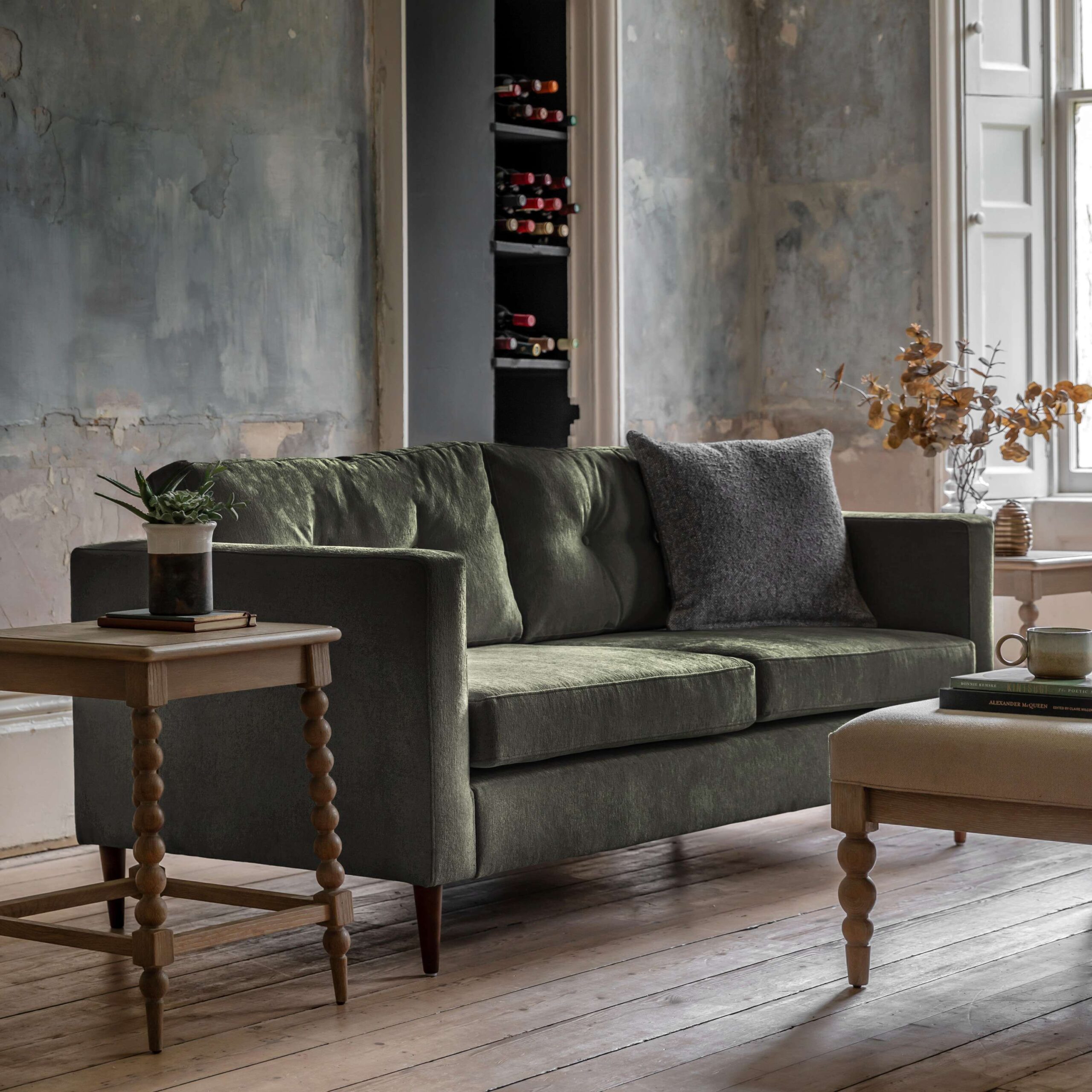 Wrenwell 3 Seater Sofa Forest - Image 2