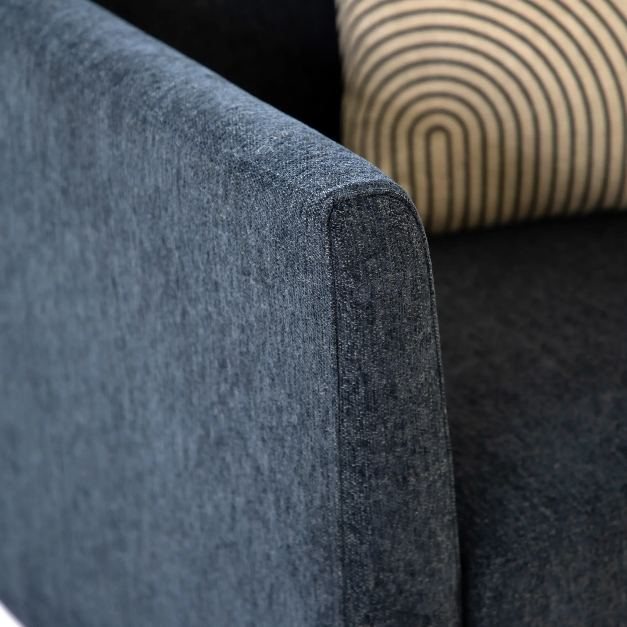 Elmsley Charcoal Armchair - Image 3