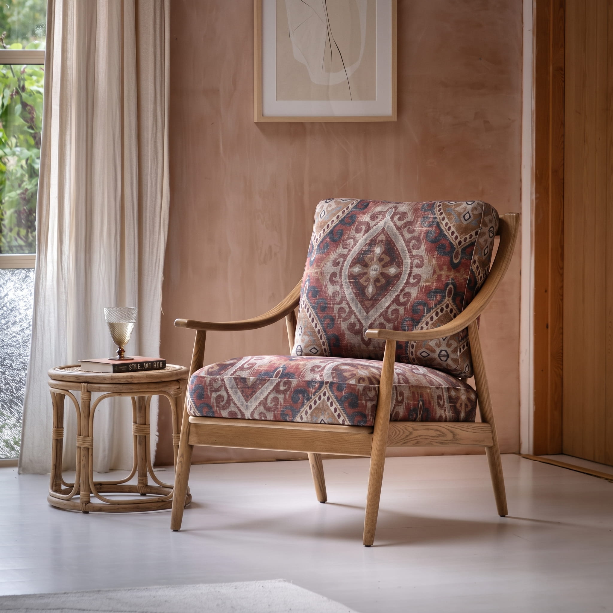 Arden Pattern Armchair - Image 2