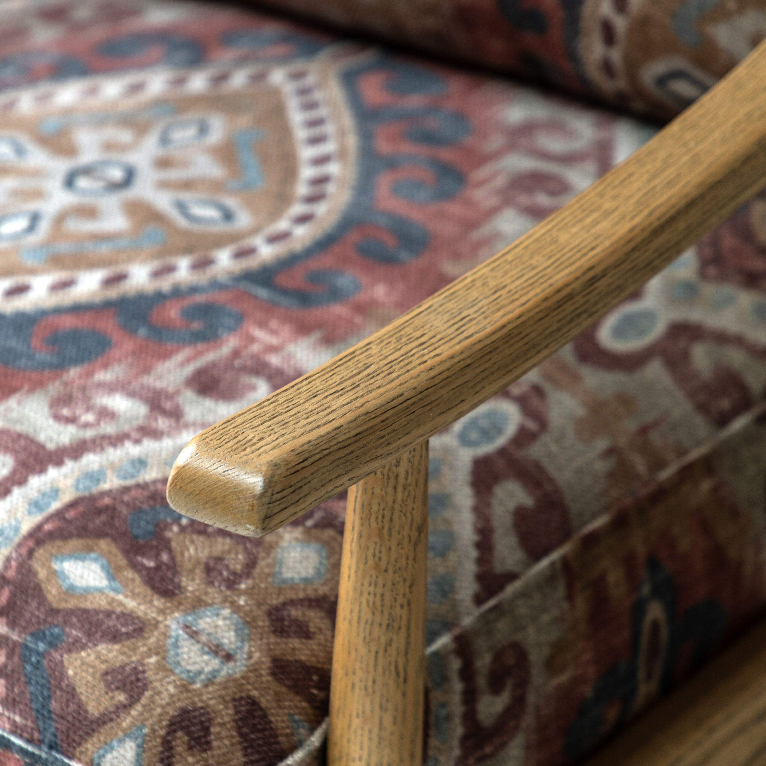 Arden Pattern Armchair - Image 3
