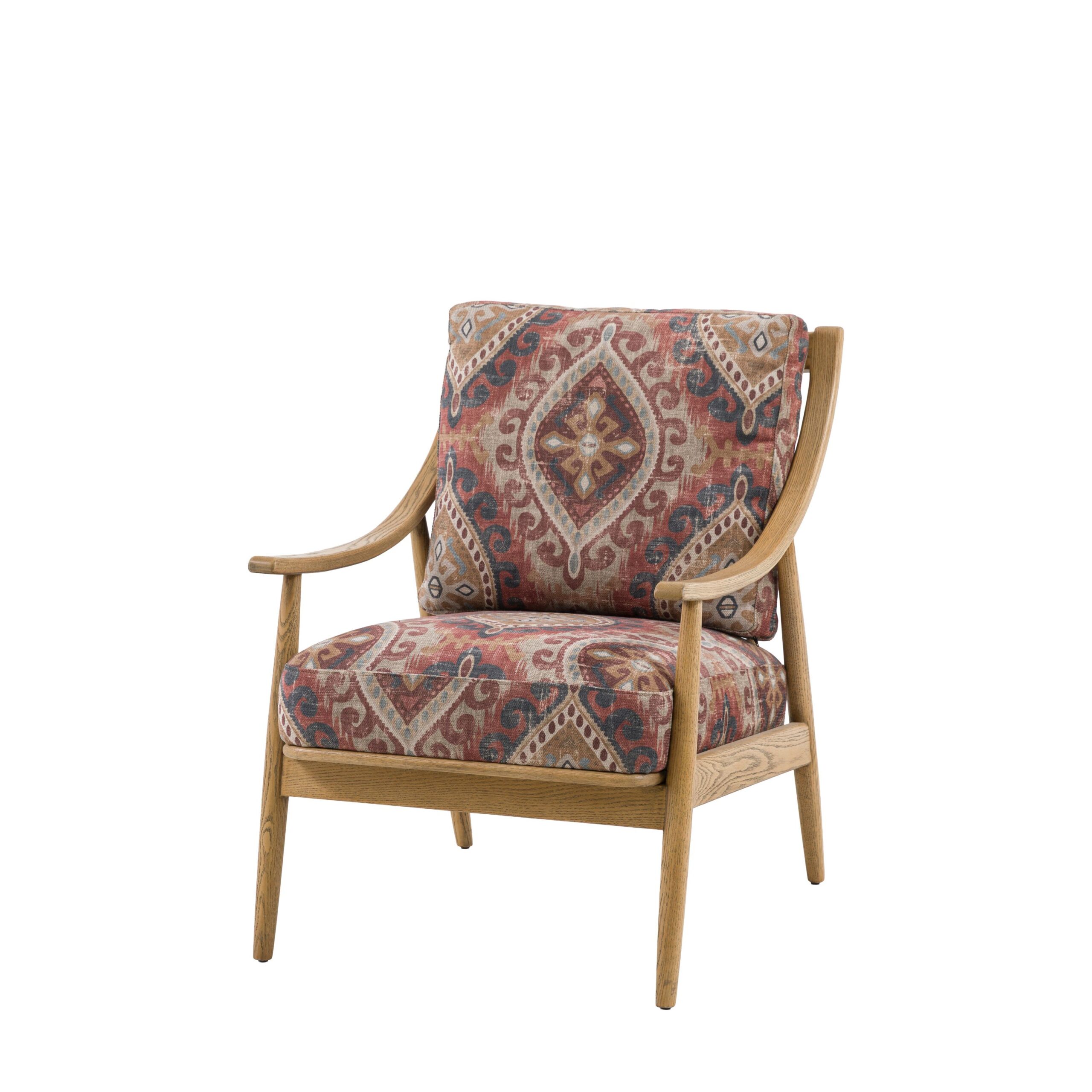 Arden Pattern Armchair - Image 6