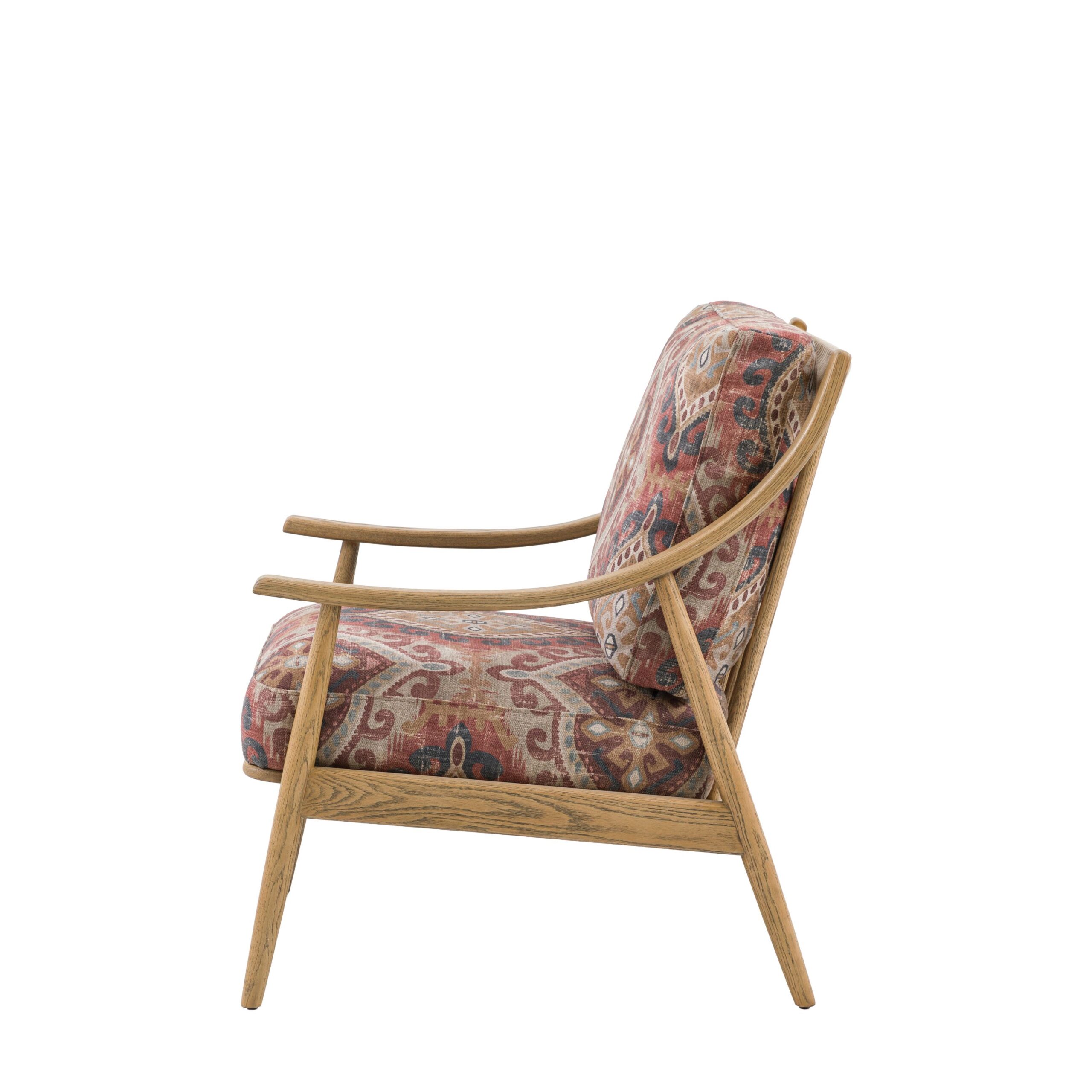 Arden Pattern Armchair - Image 7