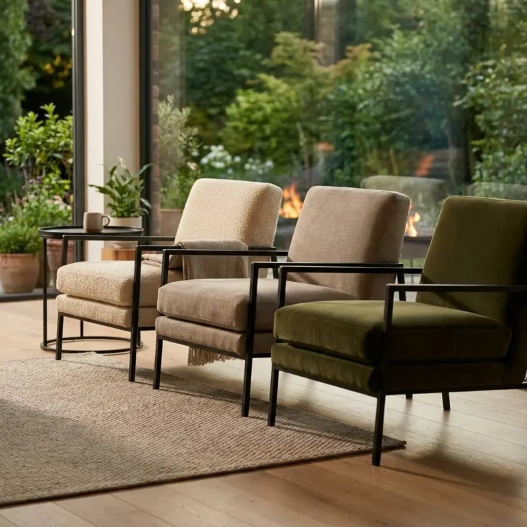 Armchair Fabric Guide UK: Bouclé, Linen or Velvet?