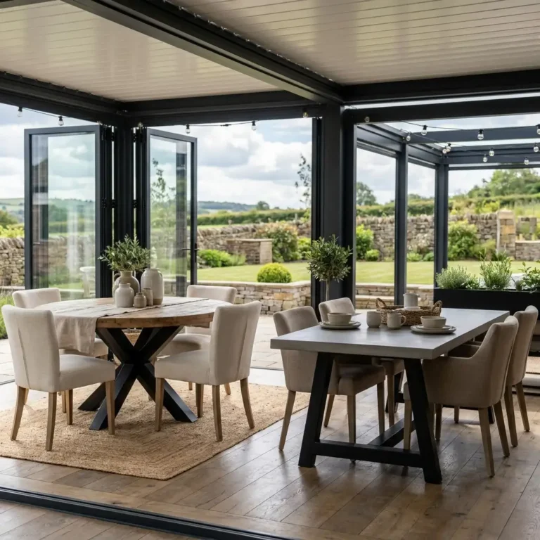 Choosing Between Round and Rectangular Dining Tables in Shropshire