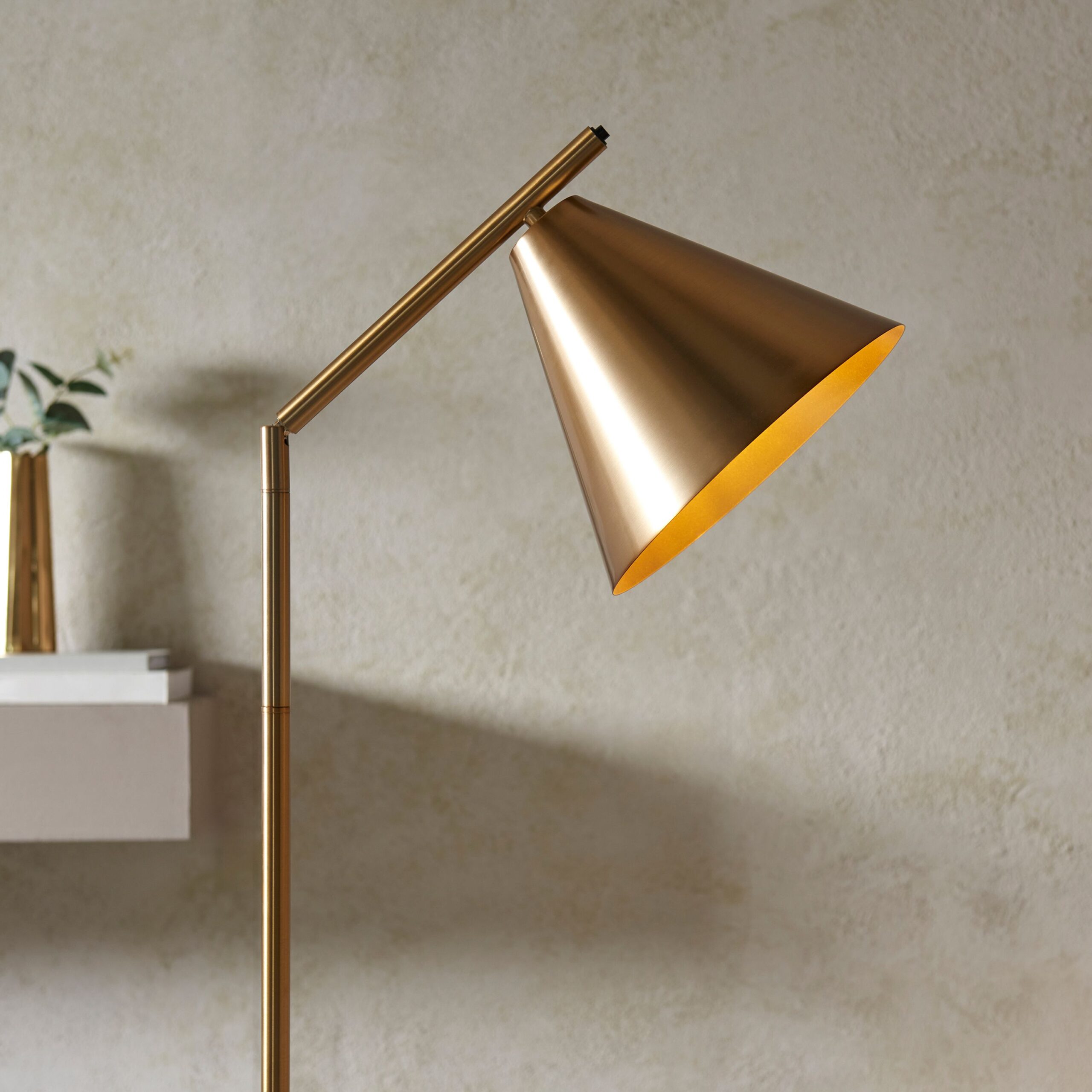 Tribeca Floor Lamp Antique Brass - Image 5