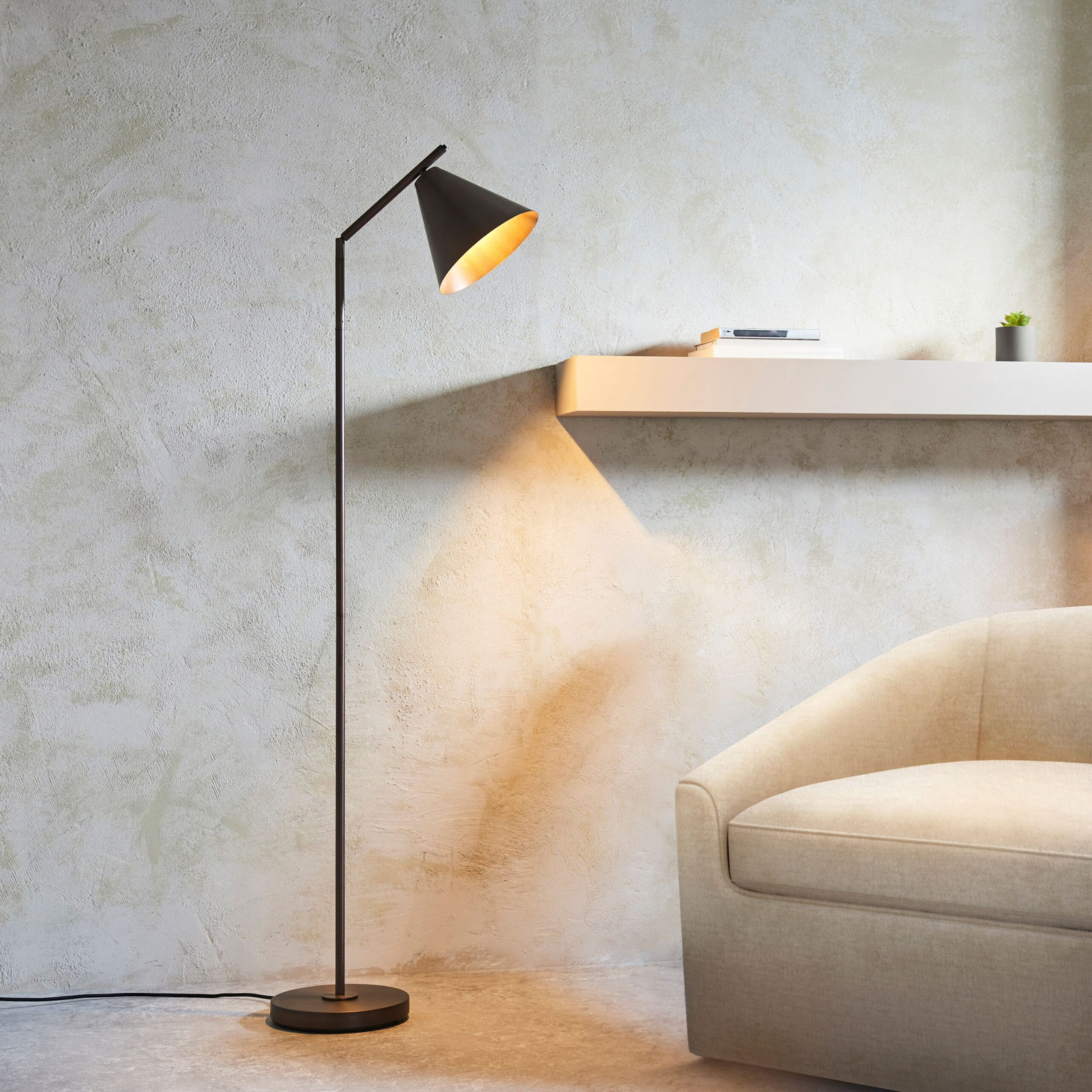 Tribeca Floor Lamp Antique Bronze - Image 2