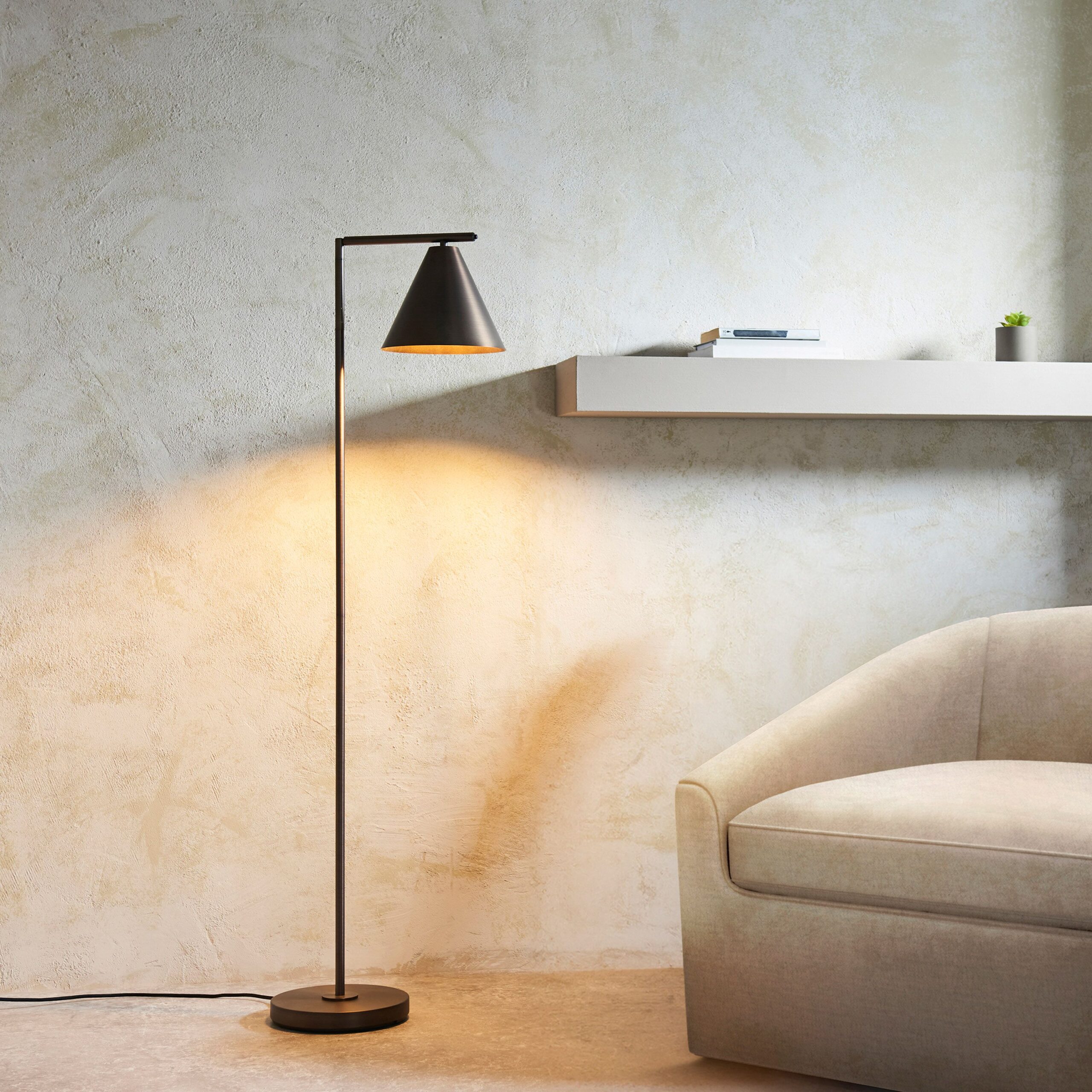 Tribeca Floor Lamp Antique Bronze - Image 3